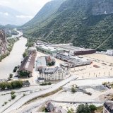 Avec le Tessin et les Grisons, le Valais a été fortement touché par les intempéries de juin 2024 comme ici, dans le district de Sierre
